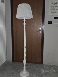 Lampada da terra/piantana bianca