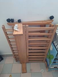 Lettino legno Waldin