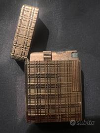 Accendino DUPONT laminato oro