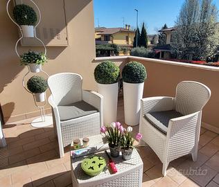 salotto giardino esterno