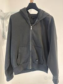 Felpa con cappuccio e zip - taglia S