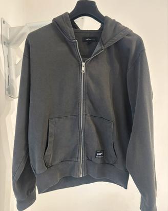 Felpa con cappuccio e zip - taglia S