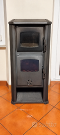 STUFA A LEGNA BION CON FORNO