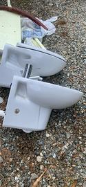 Coppia sanitari wc + bidet