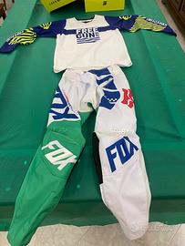 Abbigliamento motocross bambino 11/12 anni