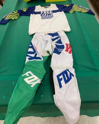 Abbigliamento motocross bambino 11/12 anni
