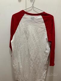 Maglietta jordan rossa e bianca