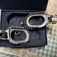 pedane twendy in titanio per ktm husqvarna gas gas