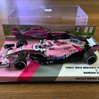 modellino F1 1:43 Force India Mercedes Perez 2018
