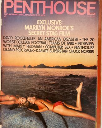 🔞 PENTHOUSE October 1980 Marilyn Monroe