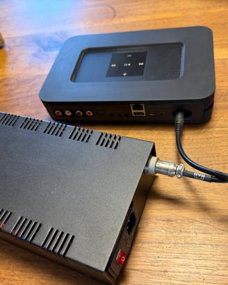Bluesound Node 2i con modifica alimentazione linea