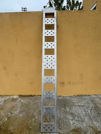 Rampa moto pieghevole in alluminio