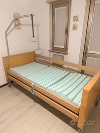 Letto Elettrico da Degenza per Anziani e Disabili