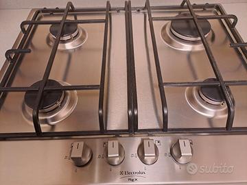 4 fuochi piano cottura electrolux  rex usato