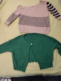2 Maglioni donna Miss Sixty tg unica e verde tg M