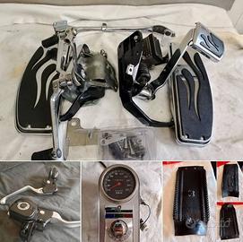 Comandi pedane leve 1340 harley contachilometri