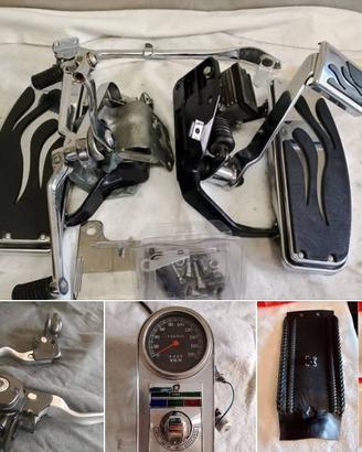 Comandi pedane leve 1340 harley contachilometri