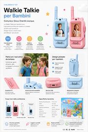 Walkie Talkie Video per Bambini