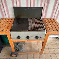 Barbecue a gas