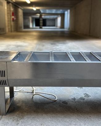 Portabacinelle refrigerato GN 1/3 140 cm