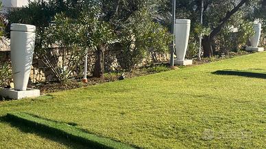 Fontane decorative bianche da esterno