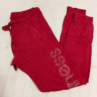 pantalone tuta rossa da donna happiness