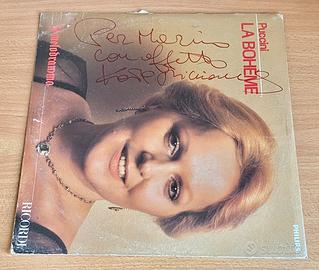Puccini-La Bohème LP 33 giri autografato