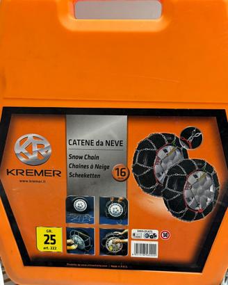 catene da neve kremer 16mm