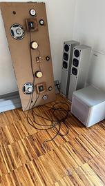 Kit Audio TEAC 2.1 – Subwoofer + 2 satell +staffe