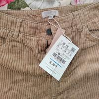 pantalone velluto nuovo 