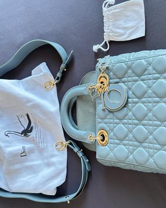 Borsa Dior Donna originale Azzurro
