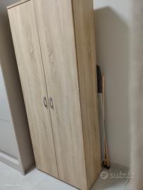 armadio /scarpiera rovere chiaro 