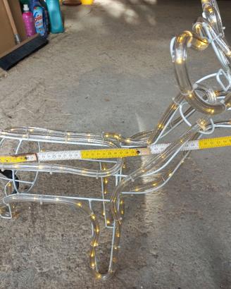 renna luminosa  natalizia