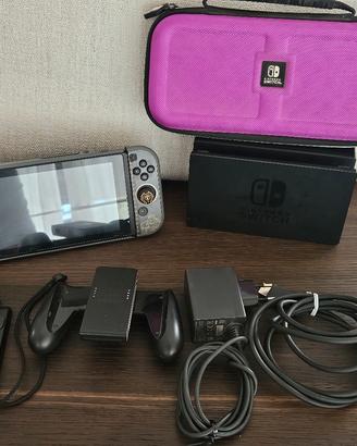 Nintendo Switch V1  + cover zelda + custodia