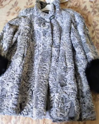 Pelliccia vera di agnello persiano - taglia L/XL