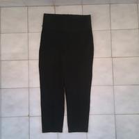 Leggings Pant Zara Black Casual Moda Streetwear L 