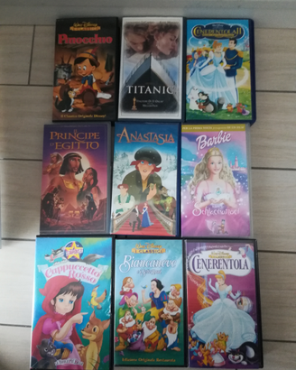Vhs disney e altro
