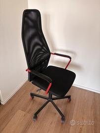 Sedia ufficio / gaming ikea HUVUDSPELARE