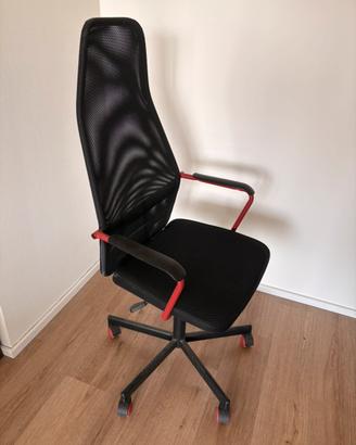 Sedia ufficio / gaming ikea HUVUDSPELARE