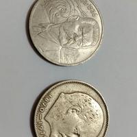 Lotto 2 monete commemorative URSS