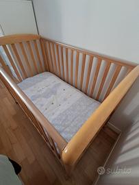 Letto a cancello compreso di materasso