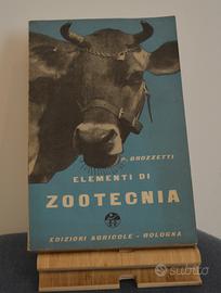 Libro Vintage Zootecnia P. Brozzetti - Edagricole