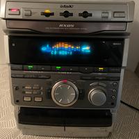 impianto stereo Sony RXD5 con casse JVC SP-D452.