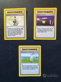 Carte Pokemon Addestramenti Rari Exc