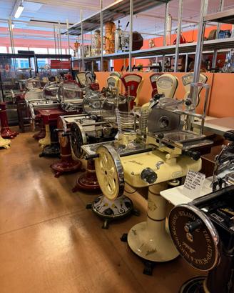 affettatrici e bilance Berkel articoli vintage ecc