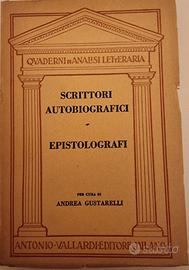 Scrittori autobiografici Epistolografi Vallardi