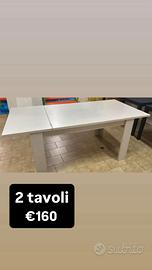 2 Tavoli in legno stile ikea