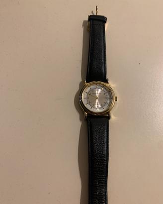 Orologio Golden Classic con cinturino in pelle