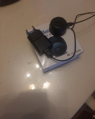 microtelecamera wi-fi con IP visibile su smartphon