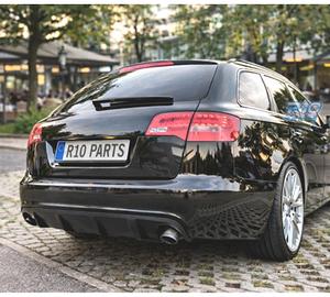 DIFFUSORE AUDI A6 C6 4F S6 08-11 LOOK RS6